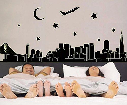 Oren Empower Vinyl Travel People Wall Sticker, 23.62 x 35.43 x 35.43 Inches, Black (B0107MU9WO) Amazon Price History, Amazon Price Tracker