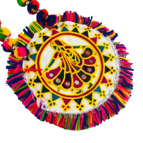 Garba Navratri Jewellery Sets for Women Fabric Necklace Sets with Matching Earrings for Women and Girls.