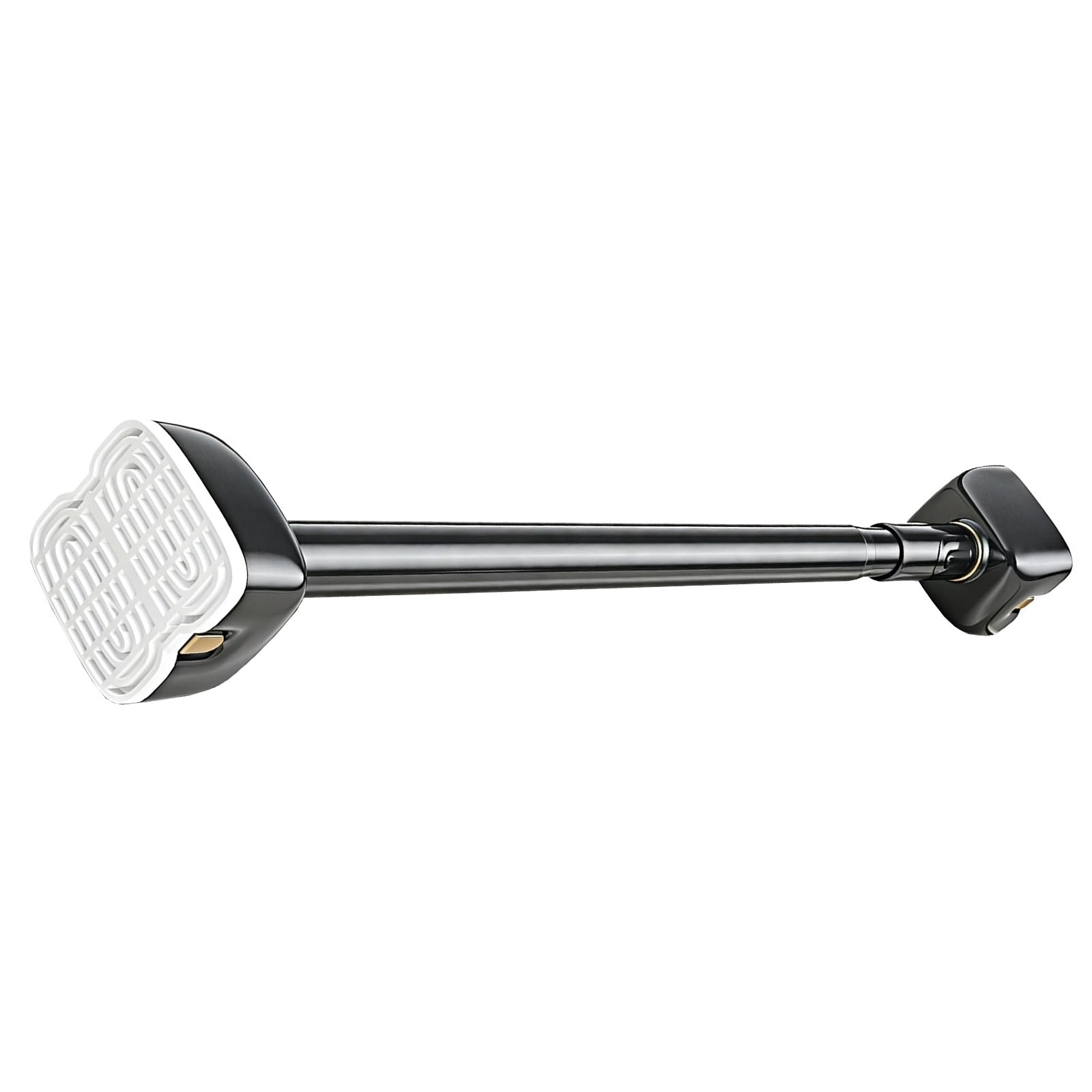 Adjustable Shower Curtain Rod, Stainless Steel Tension Curtain Rod, 31"-102", Anti Slip Pads, for Bathroom Towel Closet Curtain, Reusable(Grey,190-260cm/75-102in)