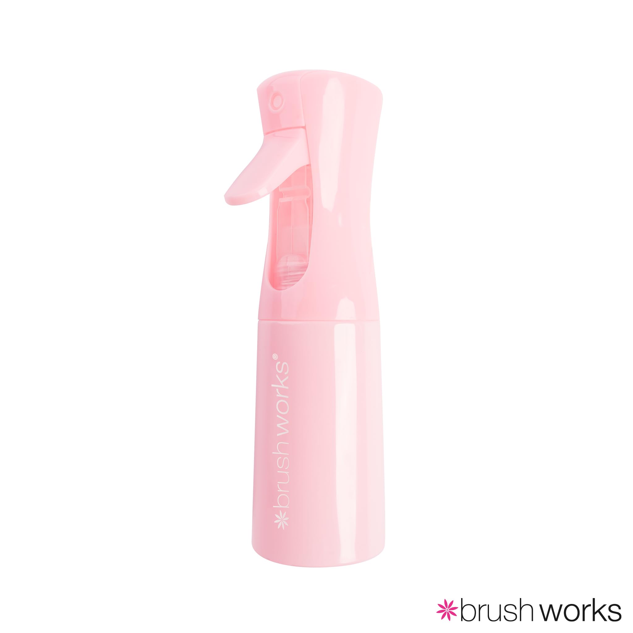 Brushworks Continuous Mist Spray Bottle - różowa