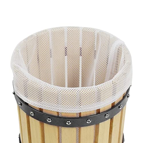 12L (2er Pack) Sieb Filter Beutel Siebbeutel für Obstpresse, Weinpresse, Apfelpresse, Mechanische Presse Cover