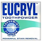 THREE PACKS of Eucryl Freshmint Toothpowder by Eucryl