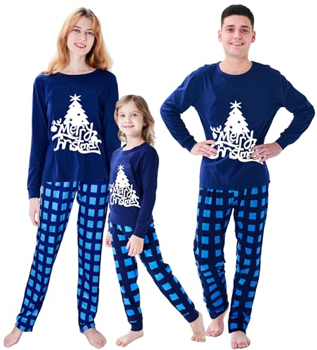 Boboking Christmas Pajamas For Couples Set Holiday Party Soft Clothes 2 Piece Women and Men Sleepwear