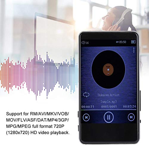 MP3-speler met Bluetooth, 8G 3,0 inch IPS-scherm Bluetooth Metalen MP3-muziekspeler met ingebouwde luidspreker Digitale audiospeler Draagbare mini-e-booklezer - Image 7