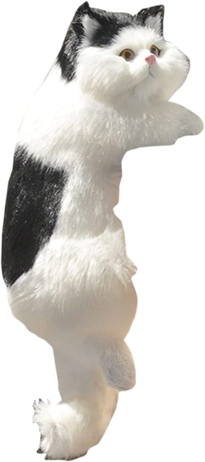 Simulation Hanging CAT with Music Cat Eco-Friendly Vivid Artificial Fur Lovely Simulation Stuffed Plush Cat Toy for Household, Funny and Beautiful-picture-11