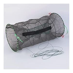 Draagbare visserij Net Trap Visnet Garnalen Kooi Gegoten Vis Net Opvouwbare DIP Net Vis Tool (Color : 30x60cm)