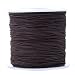 Bingcute 1.0MM Dark Brown Elastic Cord For Making Jewelry, 100 Yard