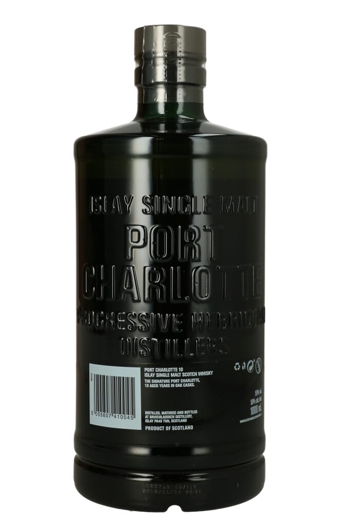 Port Charlotte 10 Year Old スコッチウイスキー Port Charlotte 10 Year Old Single Malt Whisky, 70cl : Amazon.es