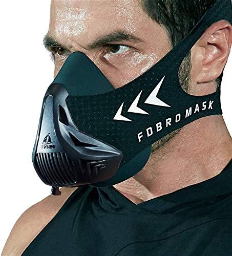 FDBRO Sports mask Fitness,Workout,Running, Resistance,Riding，Boxing，Cardio,Endurance Mask for Fitness Training Sports mask 3.0