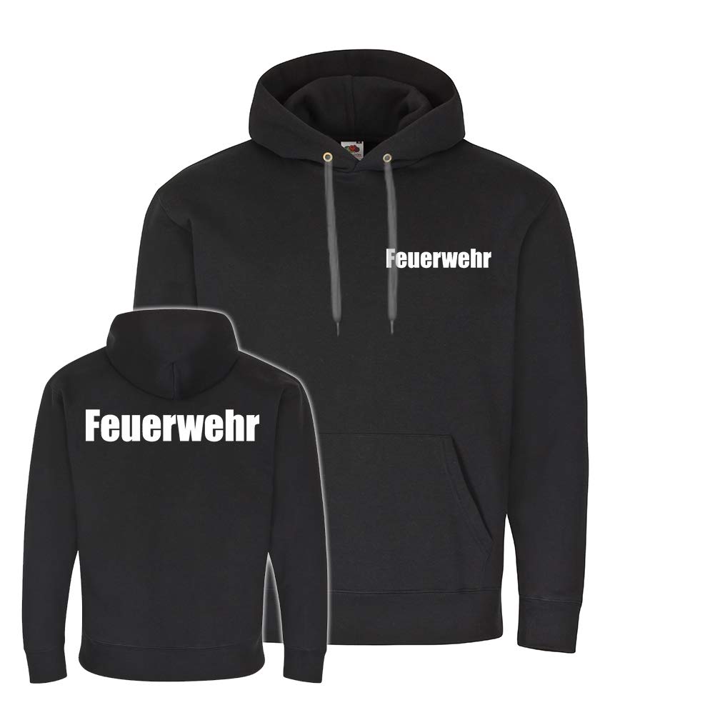 Pull à capuche pompiers Copytec #26248 sweat noir homme taille M