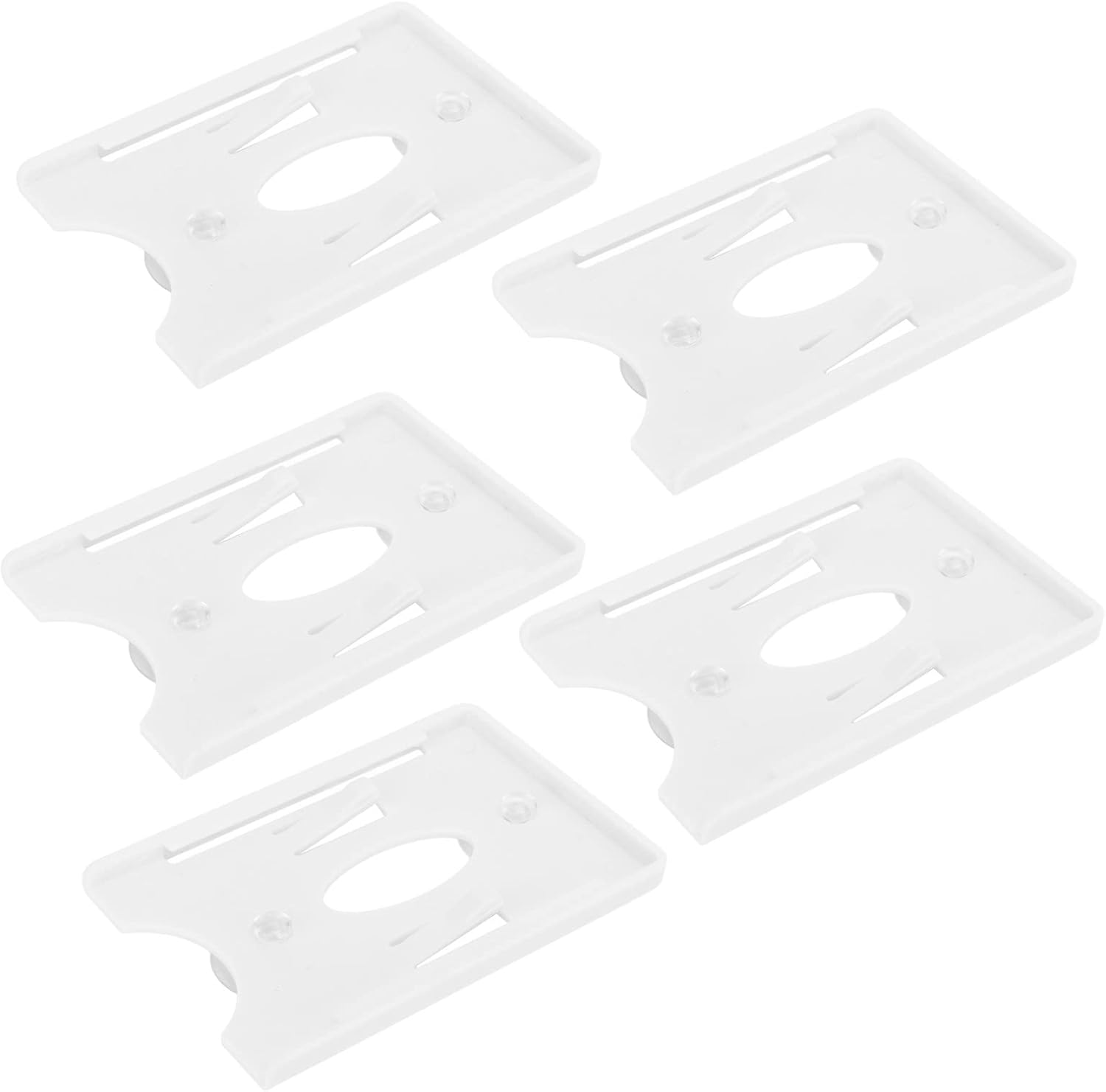 Yctze 5 Pack Windshield IC Card Holder, ID Display for Car Organization, Ideal for Community Personnel Vehicle Management (Yctzefse3dt780q-11)