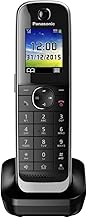 Panasonic KX-TGJA30EXB Mobilteil inkl. Ladeschale, Schwarz