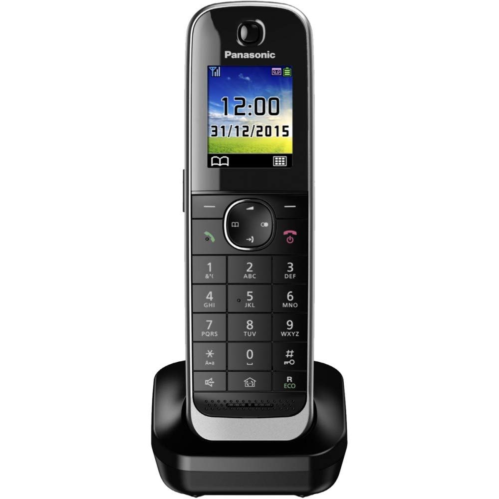 Panasonic extra combiné supplémentaire KX-TGJ310/320/322/323 incl. LS noir - s'adapte KX-TGJ310, KX-TGJ320, KX-TGJ322, KX-TGJ323