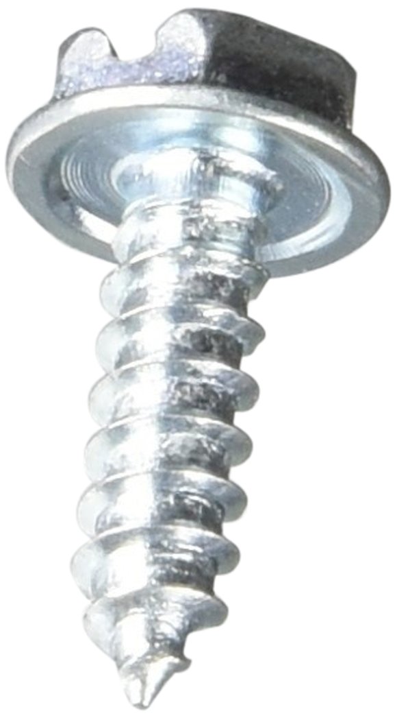 The Hillman Group 41000 Hex Washer Head Slotted Sheet Metal Screw, 6-Inch x 1/2-Inch, 100-Pack