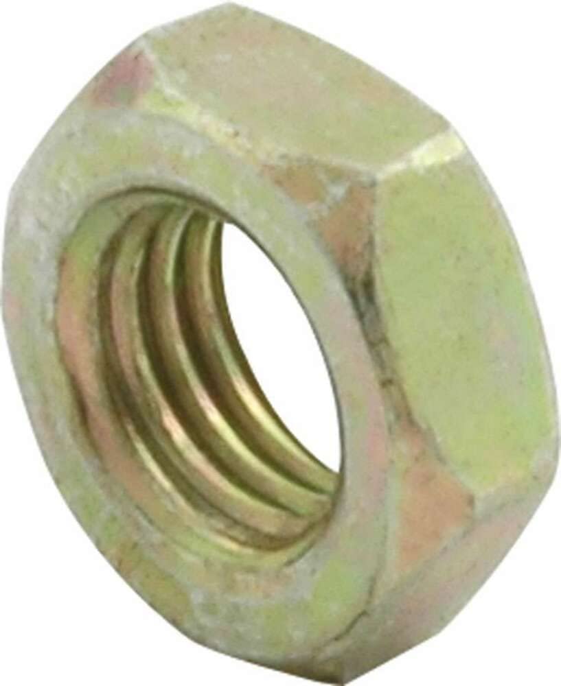 0.38 in. 24 Left Hand Steel Jam Nuts - Pack of by Allstar Performance – Onesize, Alloy Steel, Zinc, Pack of 4, Model ALL18255