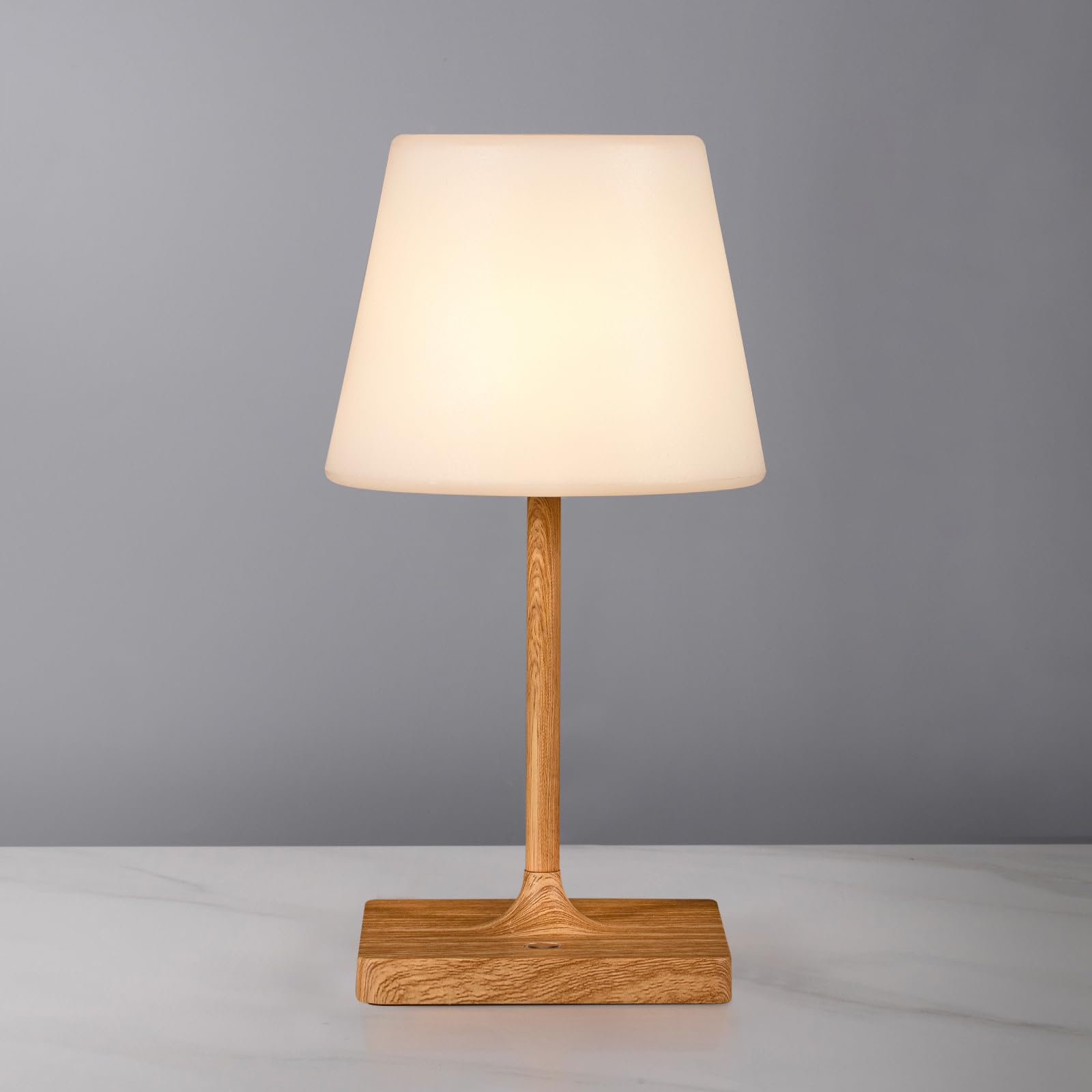 TIGKHAE Cordless Table Lamp, 4000mAh Rechargeable Battery, Battery Operated Touch Dimmable Desk Lamp, Waterproof Outdoor Table Lamp, LED Night Light