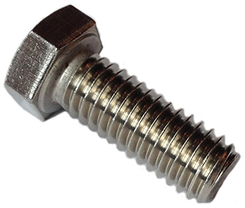 Image of Type 316 Stainless Steel Hex Head Bolts - Size 1 /4-20 x 1 inch (pack of 25pcs) Marine Bolt Supply