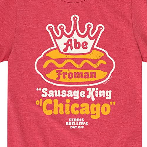 HYBRID APPAREL - Ferris Bueller's Day Off - Abe Froman Sausage King - Toddler and Youth Short Sleeve Graphic T-Shirt3