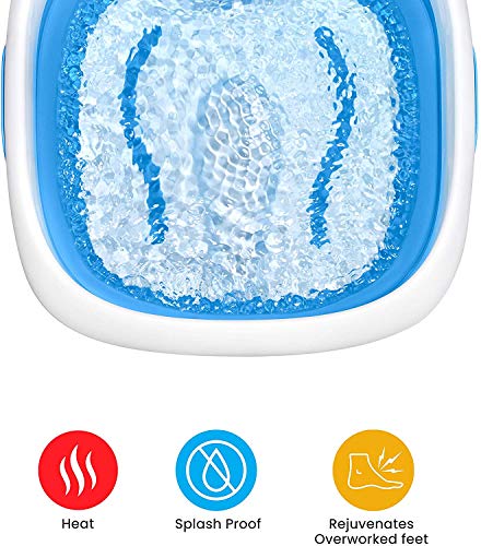 image for Homedics Compact Pro Spa Collapsible Footbath with Heat | Vibration Ma