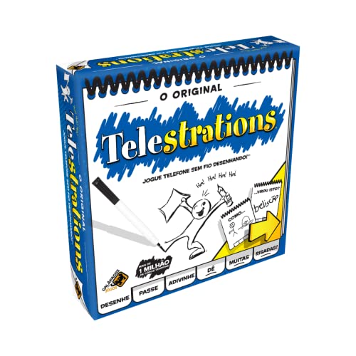 Galápagos, Telestrations, Jogo de Tabuleiro para Amigos, 4 a 8 jogadores, 20 a 30 minutos por partid