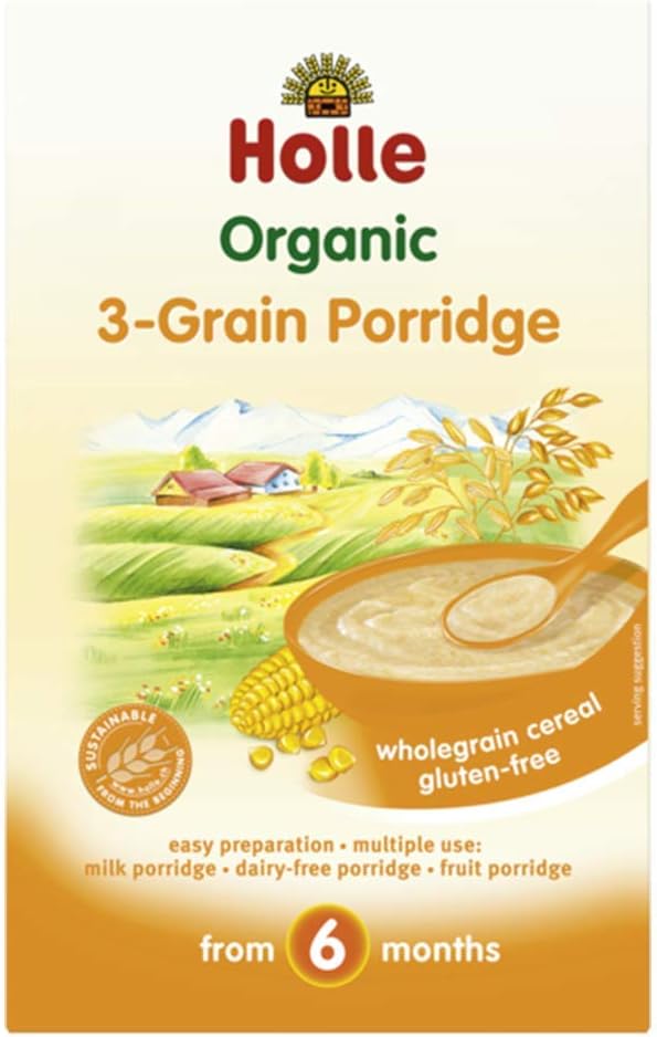 Organic Wholegrn 3 Grain Cereal