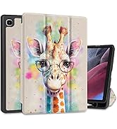 MEEgoodo for Samsung Galaxy Tab A7 Lite Case 8.7'' with Pencil Holder, Slim Lightweight Smart Cov...