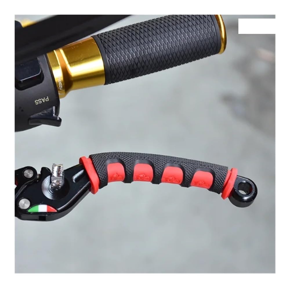 1 Par De Fundas De Goma para Manillar De Motocicleta, Universales, para Manillar De Bicicleta Eléctrica, Freno Y Manillar De Motor, Accesorios Puños de Manillar de Moto