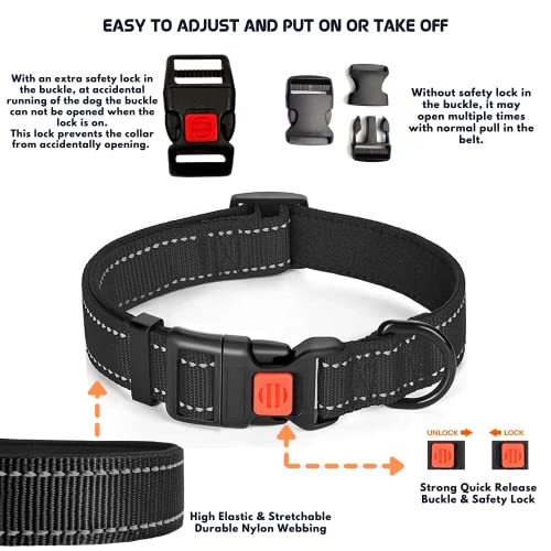 IMKRC Dog Collar, Adjustable Puppy Collars Dog Collar Medium Collars - Image 2
