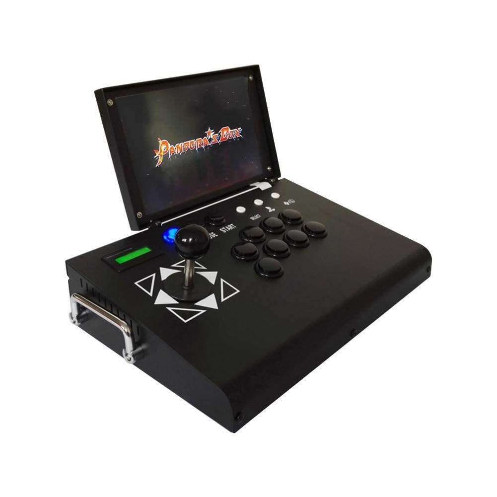 liuxi 2297 Arcade Pandora Box 7 3D Arcade Machine Game Console Rechargeable System Full HD 10 Inch LCD 1920x1080 Video Game