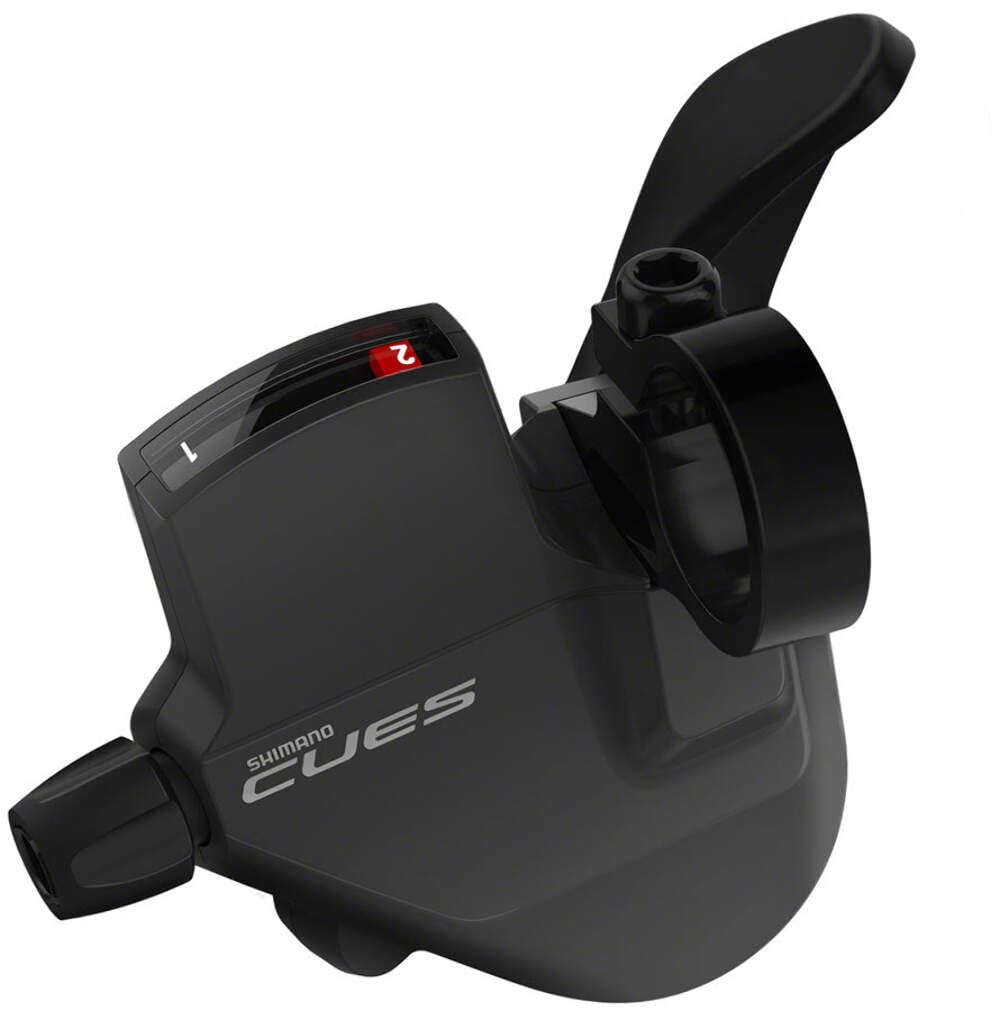 SHIMANO CUES SL-U4000-L Shifter Left 2-Speed Rapidfire Plus Mono Black