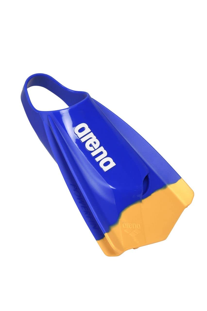 ARENA POWERFIN Pro Multi Fins, Adults Unisex, Blue Yellow (Multicolor), 36/37