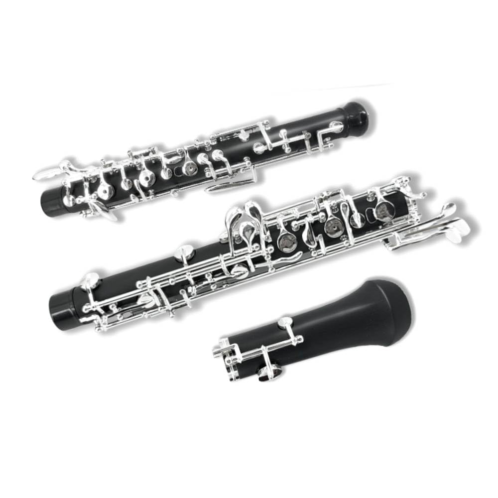 Chiave Oboe C Ebanite Legno 3a Ottava sinistra F Risonanza F con custodia