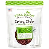 Full Moon All Natural Human Grade Dog Treats, Essential Duck Savory Sticks 14.0 oz