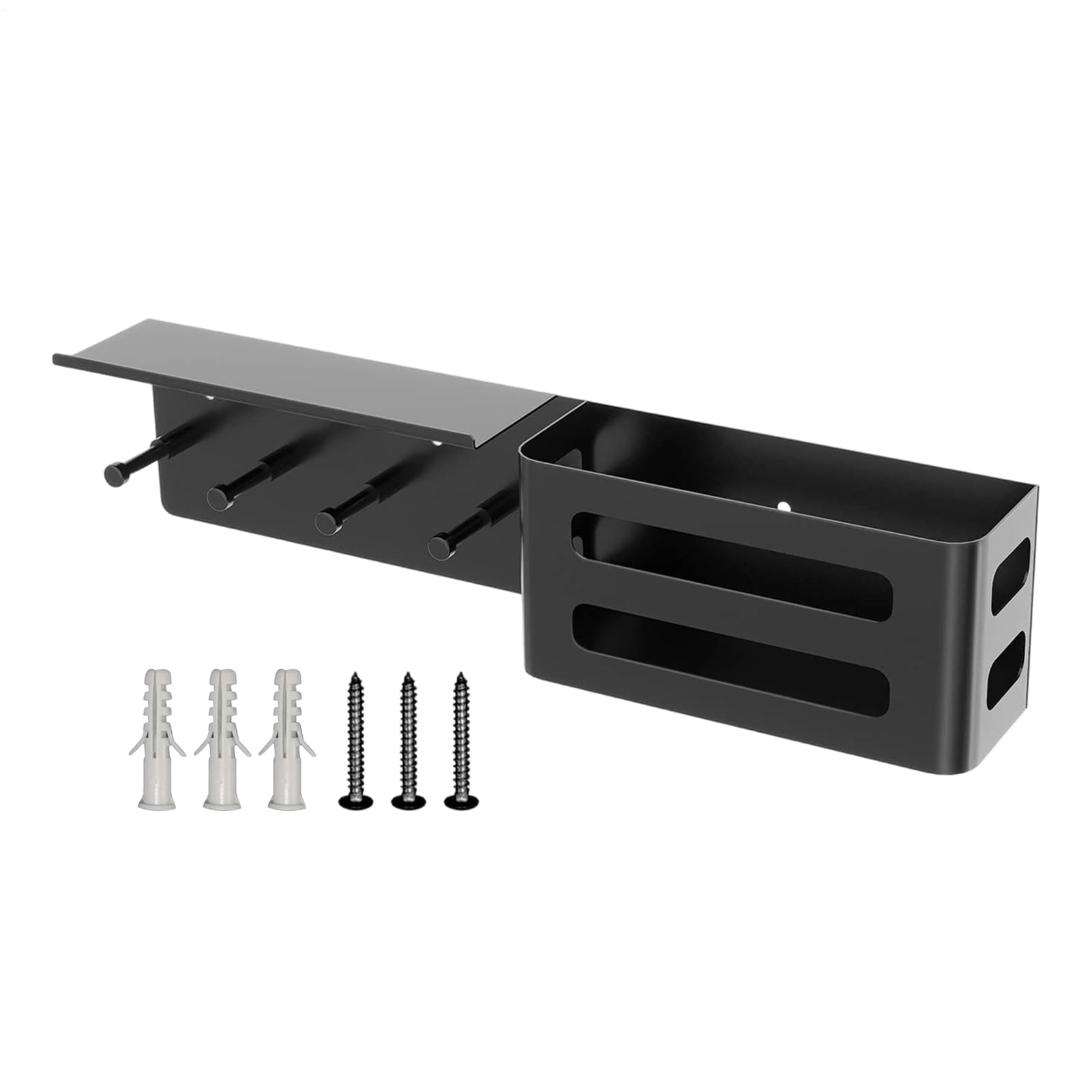 Estante de llaves moderno para pared con acabados elegantes