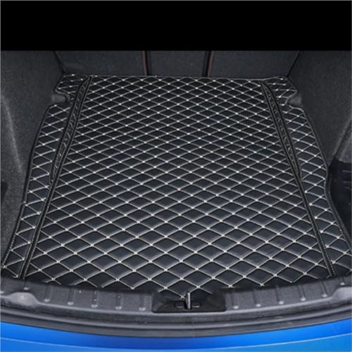 Tapis de Coffre Pour BMW E90 E91 E92 Cuir Noir Fil Rouge Proprotection - 2