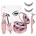 Produktbild Magnetische Wimpern, Winpok Magnetic Eyeliner, Magnetische Wimpern Eyeliner, Wasserdichter, 5 Magnete Wimpern Mit Langlebigem Magnetic Eyeliner, Wiederverwendbare Falsche Magnetic Eyelashes (3 Paare)