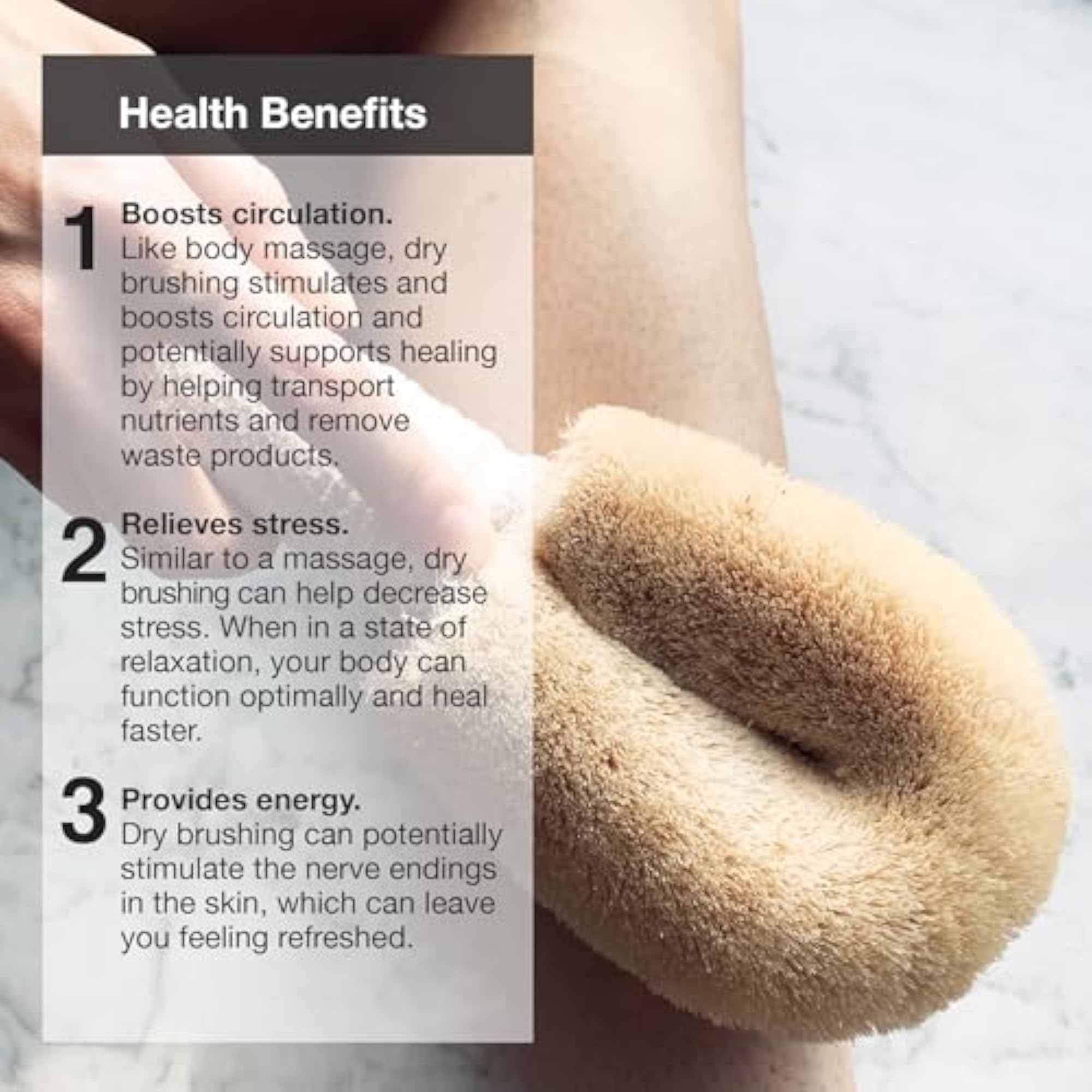 Jute Body Brush with GingerChi System