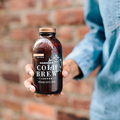 Starbucks, Cold Brew Coffee, Cocoa & Honey with Cream, 11 fl oz. glass bottles (6 Pack)