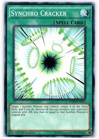 YU-GI-OH! - Synchro Cracker (HSRD-EN013) - Jinetes de alta velocidad - 1 edición - Común