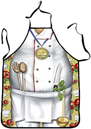 Kissing Rain Masterchef Mens Funny Cooking Apron