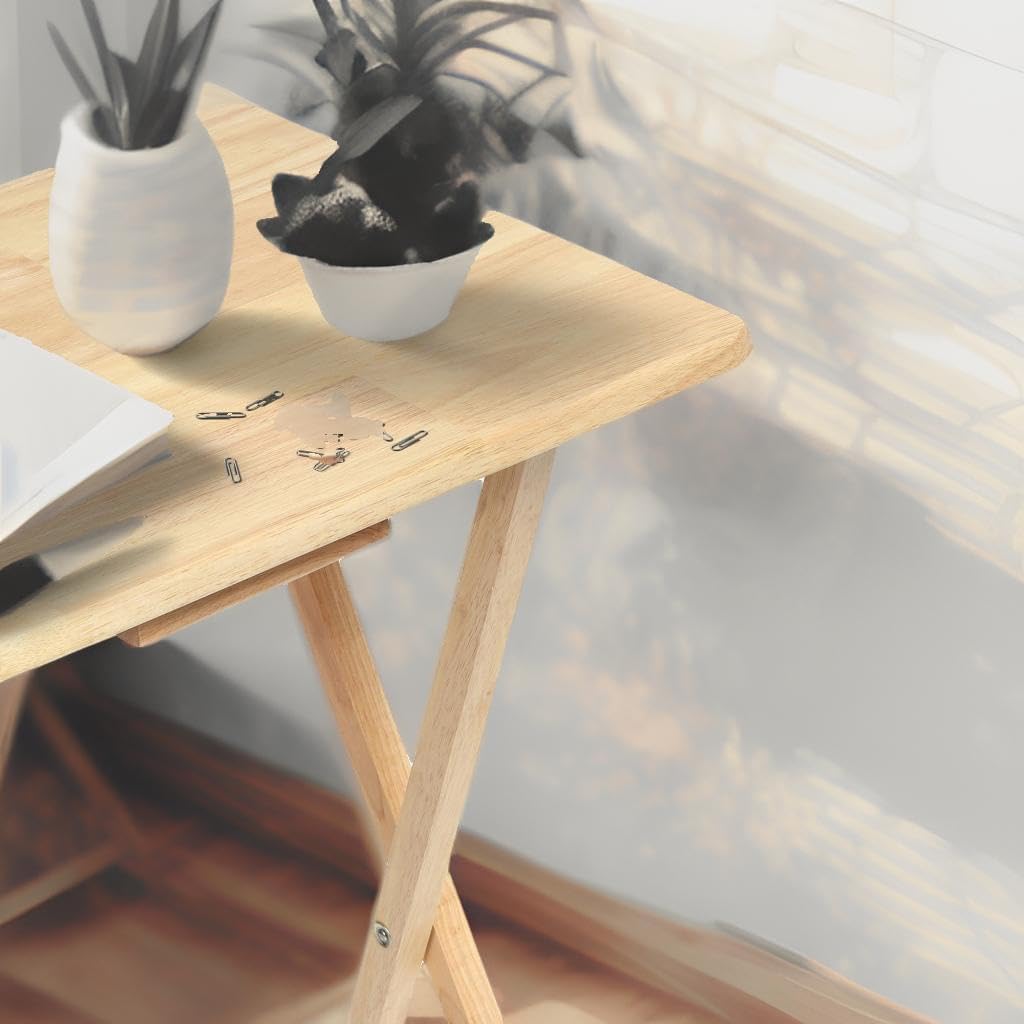 Convenient Foldable TV Tray Table – Ideal for Indoor Use in Small Spaces, Crafted with Durable for Enhanced Stability, Features a Space-Saving Design