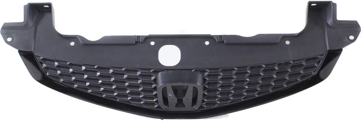 Garage-Pro Grille Assembly for HONDA CIVIC 12-13 Ptd-Black Coupe Si Model