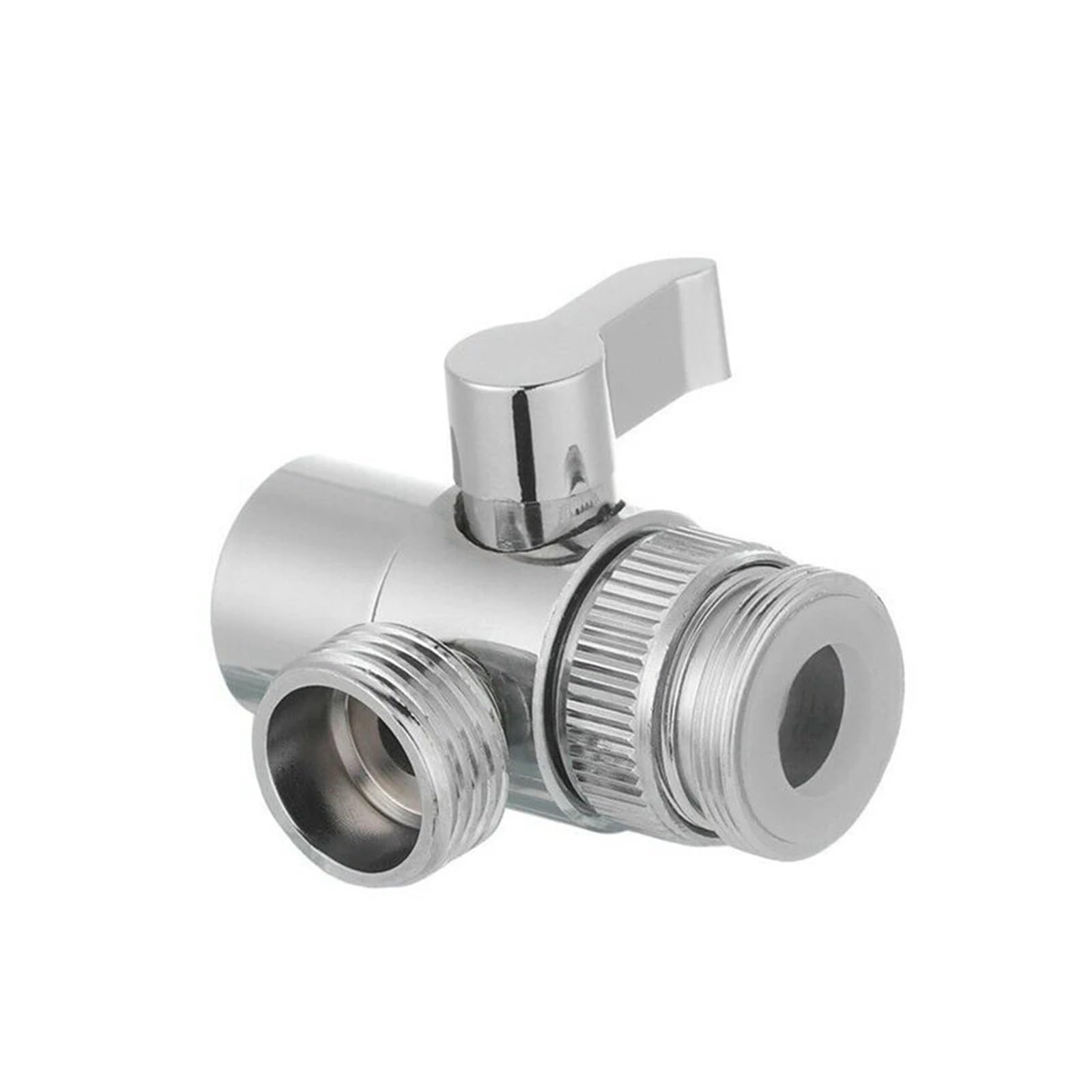 Accessoires de salle de bains connecteur de robinet d'eau avec vanne dérivation 3 voies