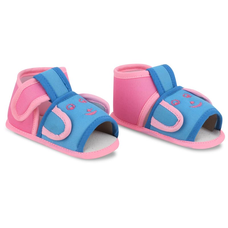 Image of SMARTOTS Pack of 1 New Born Baby Shoes Sandal for 0-9 Months Baby Boy & Girls
