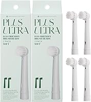 Vista 8 de PLUS ULTRA Oral-B - Cabezales de repuesto para cepillos de dientes eléctricos compatibles con 3 unidades, cerdas suaves para dientes sensibles