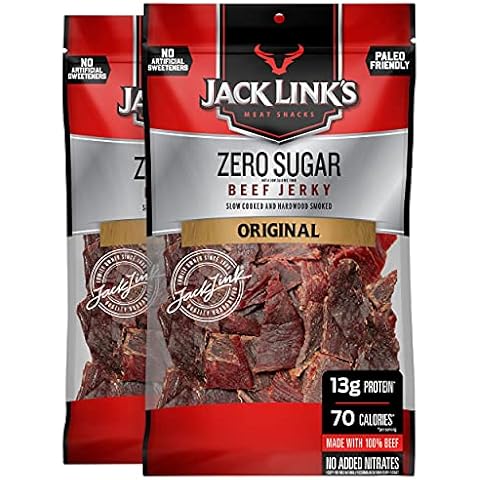 Jack Link's Zero Sugar Beef Jerky Cover