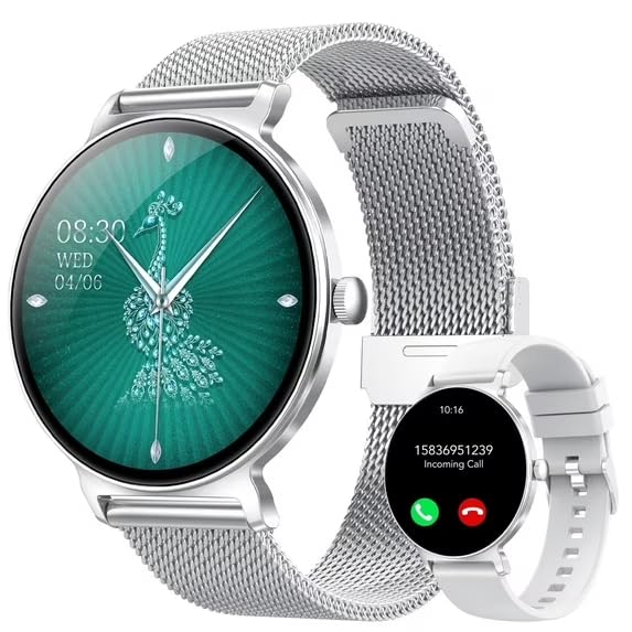 Smart Watch for Women with Bluetooth Calls, 1.27” AMOLED Thin Face Fitness Track Smart Watch for Women, 1.27 main image 2