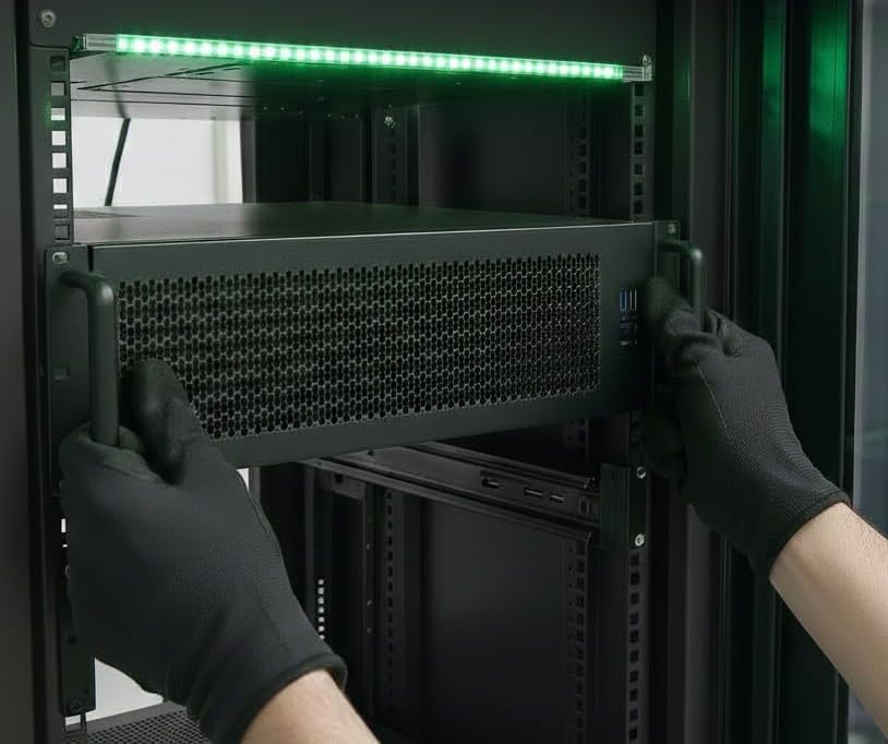 Châssis de serveur à montage en rack 3U boîtier industriel ATX
