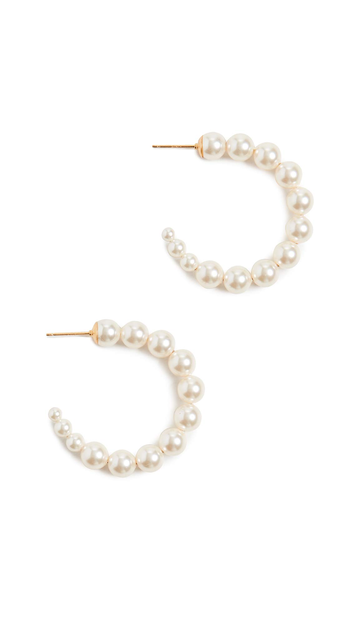 Chan Luu Women's Cream Pearl Earrings