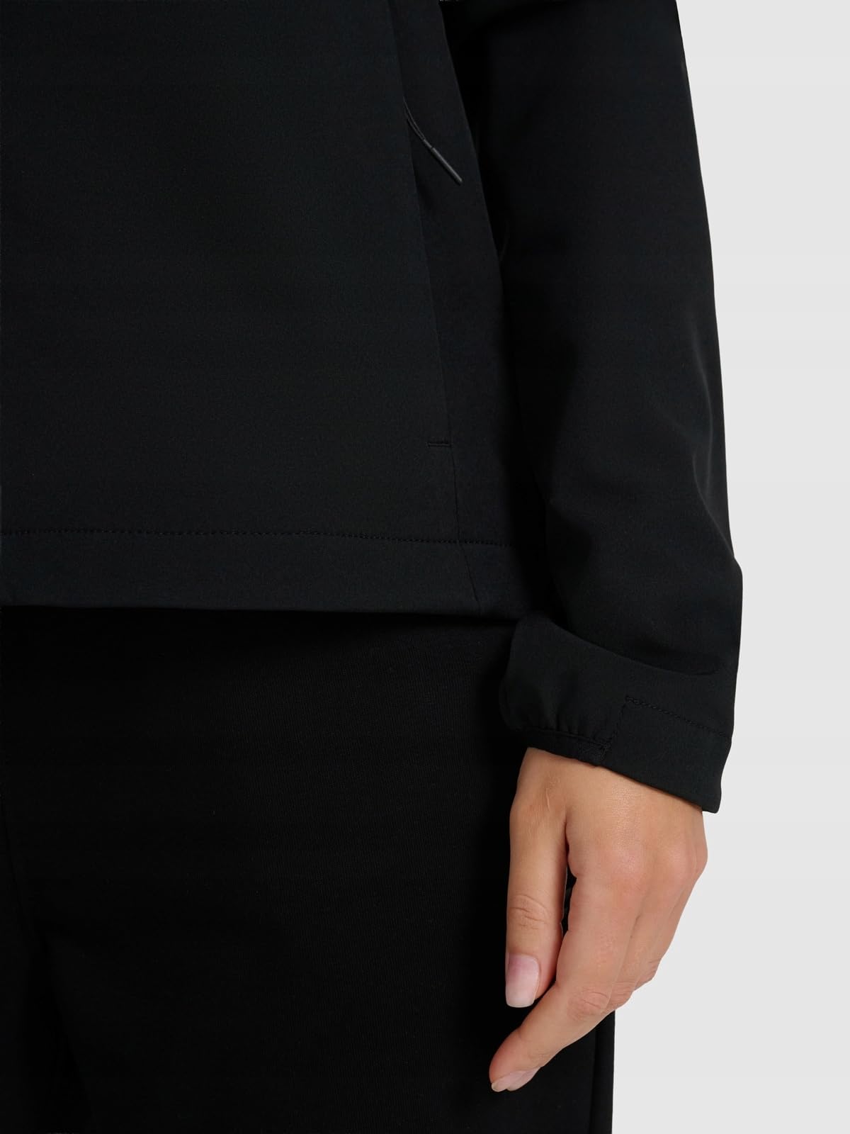 4F Kurtka softshell wiatroodporna membrana 5000 damska - czarna L